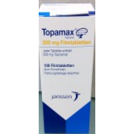 Изображение товара: Топамакс TOPAMAX 200 мг/100 таблеток